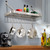 Enclume Gourmet 36" Deep Bookshelf Wall Rack-Stainless