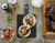 Epicurean Handy Series Cutting Board with Handle Slate