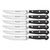 Wusthof Classic 6Pc Steak Knife Set, Black Handle