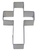 R&M Cross Cookie Cutter 4"