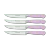 Wusthof, Classic 4 Piece Steak Knife Set, Purple Yam