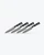Benchmade 4PC Table Knife Set, Black G10, CPM 154 Steel