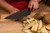 Benchmade Chef Knife 8", Black and OD G 10 Handle, CPM 154