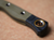 Benchmade Chef Knife 8", Black and OD G 10 Handle, CPM 154