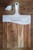 Lynn & Liana Designs XL Acacia Cheeseboard- White & Grey Marble