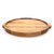 JK Adams Maple Round Wooden Serving Tray