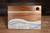 Lynn & Liana Small Acacia Cheese Board Marble 8"x 11"