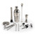 Picnic Time, Lazy Susan Bar Tool Set, Bamboo & Stainless Steel
