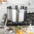 Viking, Professional Stock Pot 5ply, 8qt with satin finish