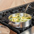 Viking Professional 5-Ply 3.4 Qt. 3.2L Saute Pan, Satin finish