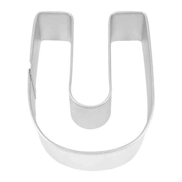 R&M Letter U Cookie Cutter 2.75" (Single)