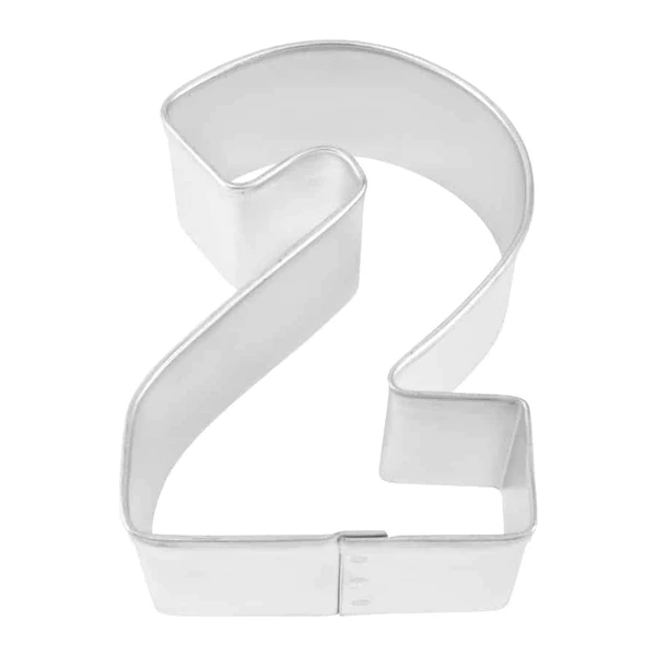 R&M Number 2 Cookie Cutter 3"