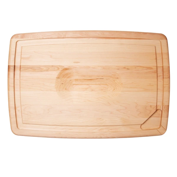JK Adams Maple Reversible Pour Spout Carving Board 24"x16"x1"