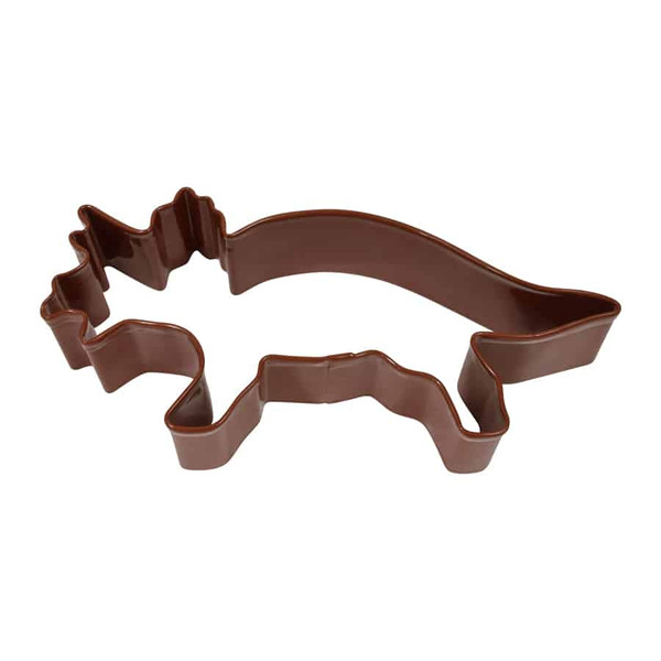 R&M Triceratops Cookie Cutter 6" -Brown