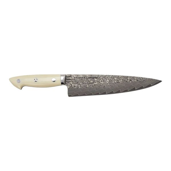 Zwilling Kramer Cumulus 8" Chef's Knife, White Handle