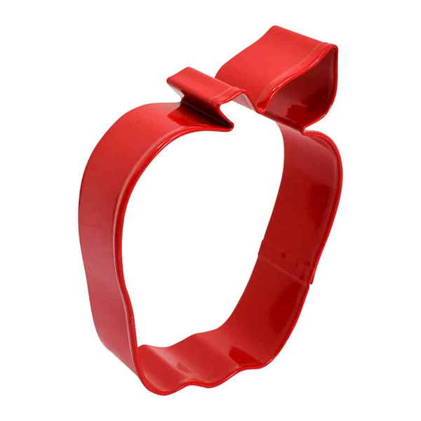 R&M Apple Cookie Cutter 4", Red