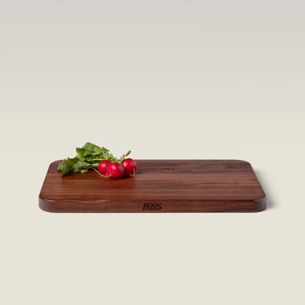 John Boos, Walnut Cutting Board 17"x12"x1" (4-Cooks Series)