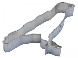R&M Crow Cookie Cutter 4.5"