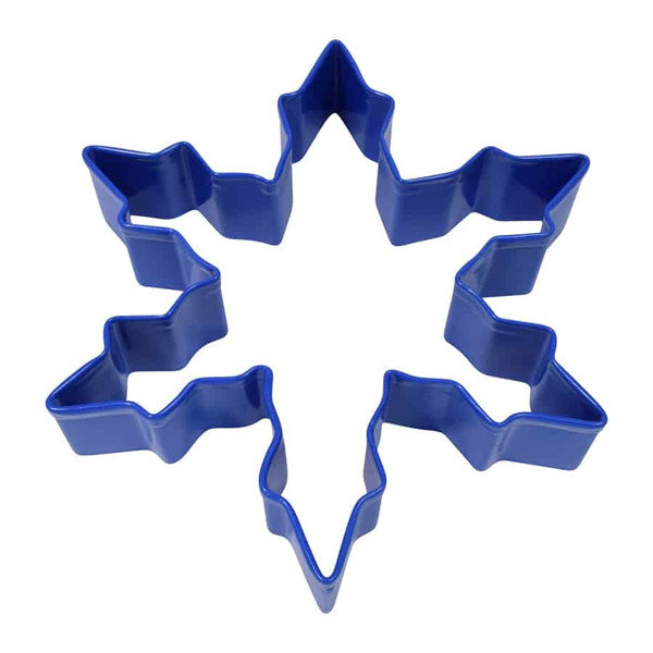 R&M Snowflake Cookie Cutter Narrow 5"- Navy