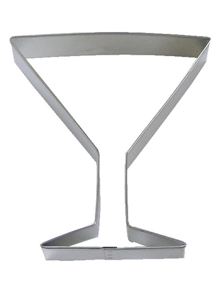 R&M Martini Glass Cookie Cutter 4"