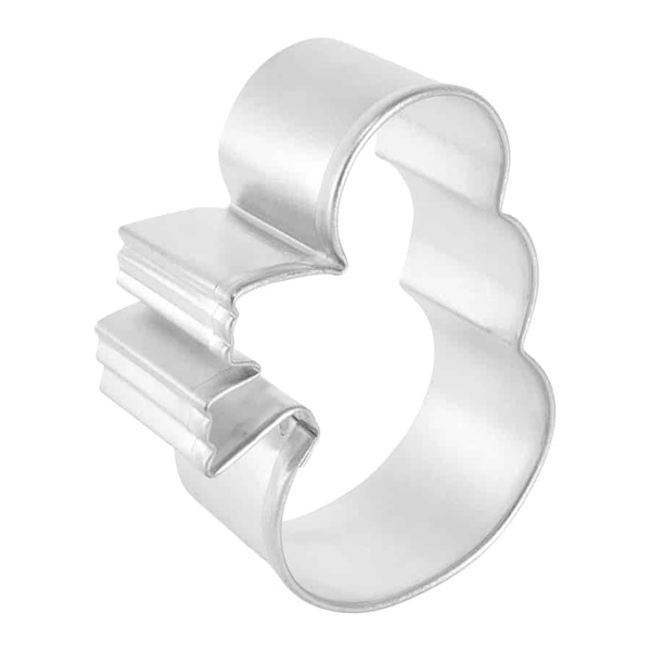 R&M Snowgirl with Scarf Cookie Cutter 3"