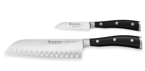 Wusthof Classic Ikon 2 Piece Asian Chef's Set
