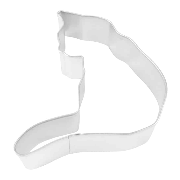 R&M Curled Cat Cookie Cutter 3.75"