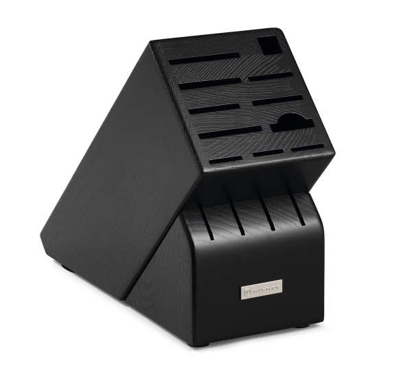 Wusthof 15 Slot Knife Block, Black (Empty)
