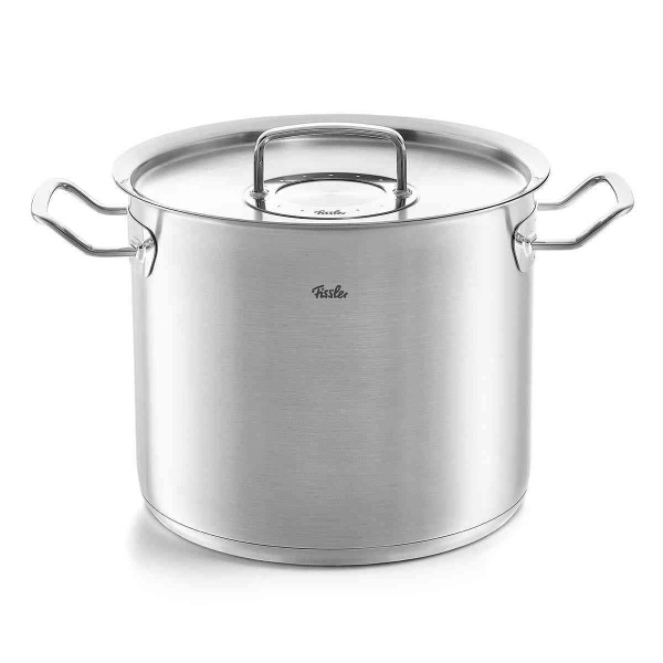 Fissler, Original-Profi Collection Stainless Steel High Stock Pot with Lid, 9.6 Quart