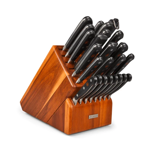 Wusthof Classic 26 Piece Block Set, Acacia Block