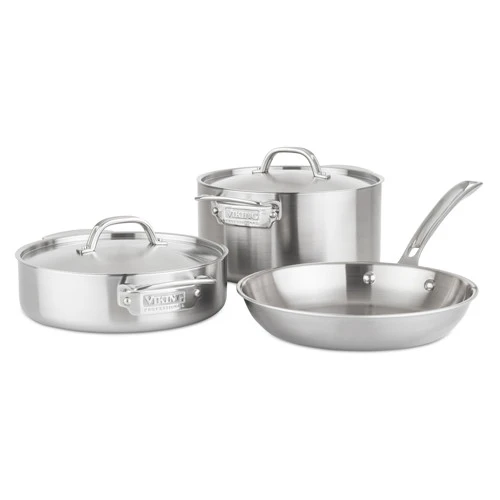 Viking Professional 5-Ply 5 Piece Starter Set-Satin Finish