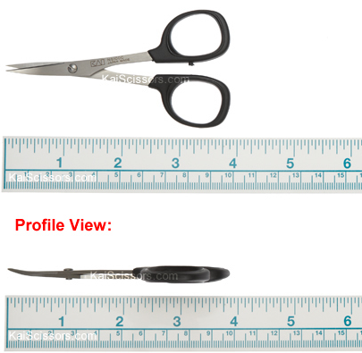 Kai 4" Needlecraft Scissor Curved