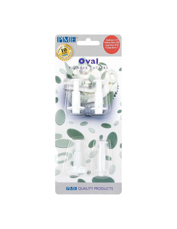 PME Miniature Oval Plunger Cutters