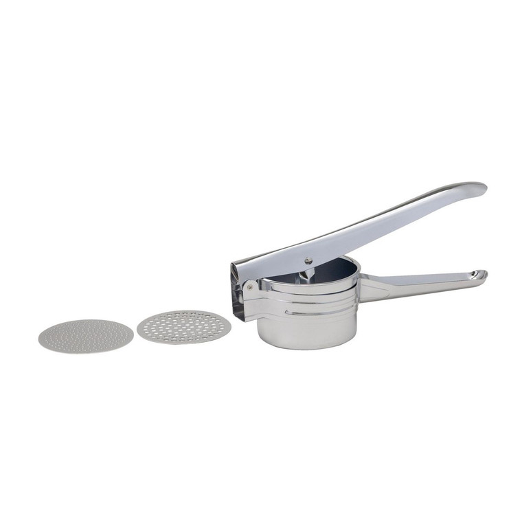 HIC, Kitchen Potato Ricer with 2 Interchangeable Discs Blades