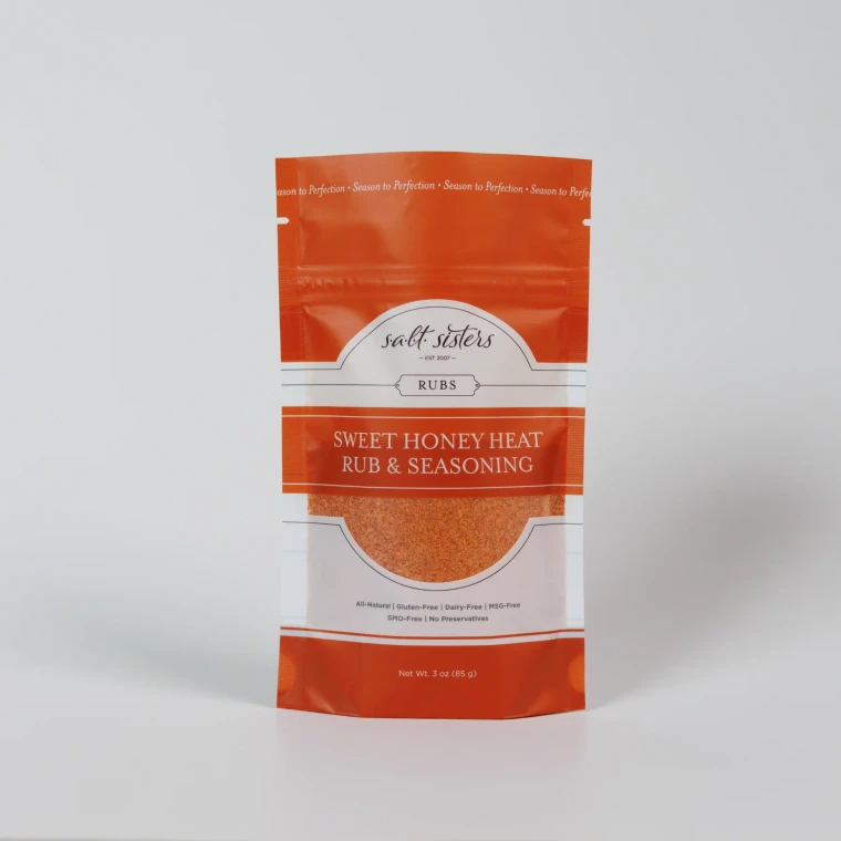 S.A.L.T. Sisters Sweet Honey Heat Rub & Seasoning 3 oz