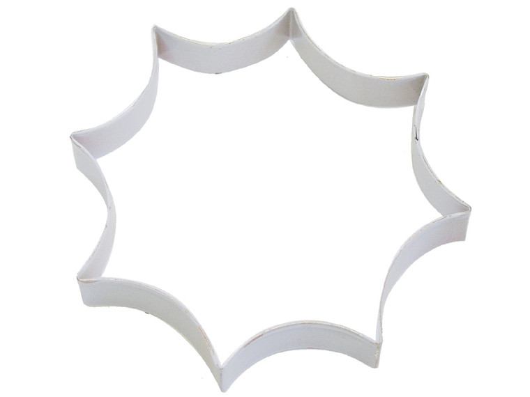 R&M Spider Web Cookie Cutter 6" - White