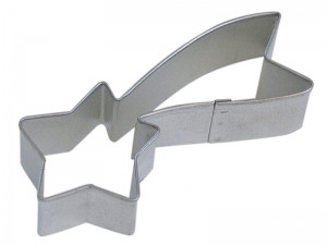 R&M Falling Star Cookie Cutter 4"