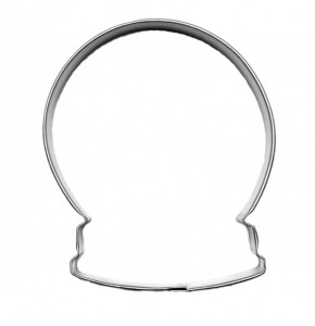 R&M Snow Globe-Crystal Ball Cookie Cutter 3.5"