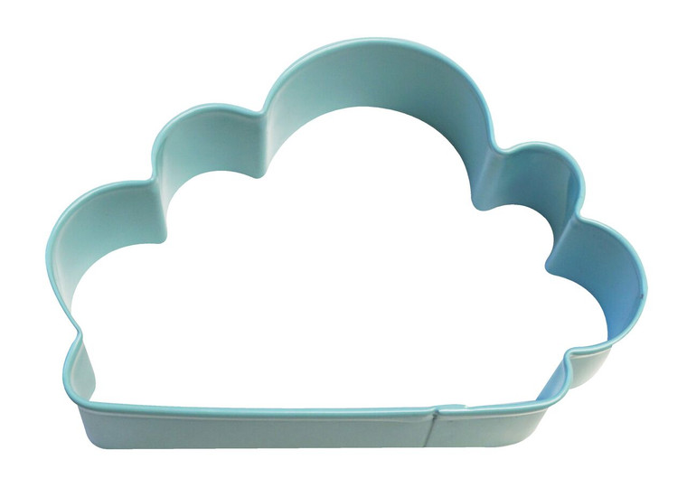 R&M Cloud Cookie Cutter 4" Blue