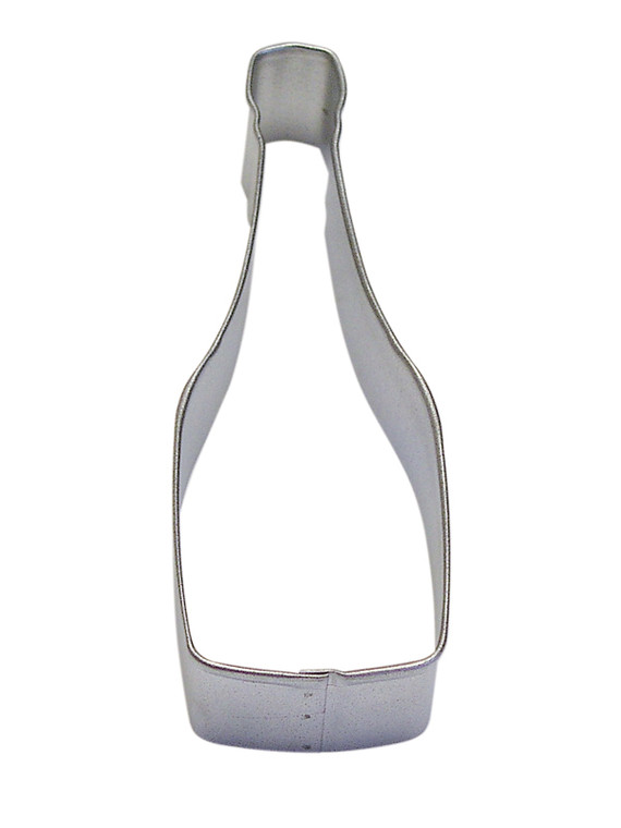 R&M Champagne Bottle Cookie Cutter 4.5"