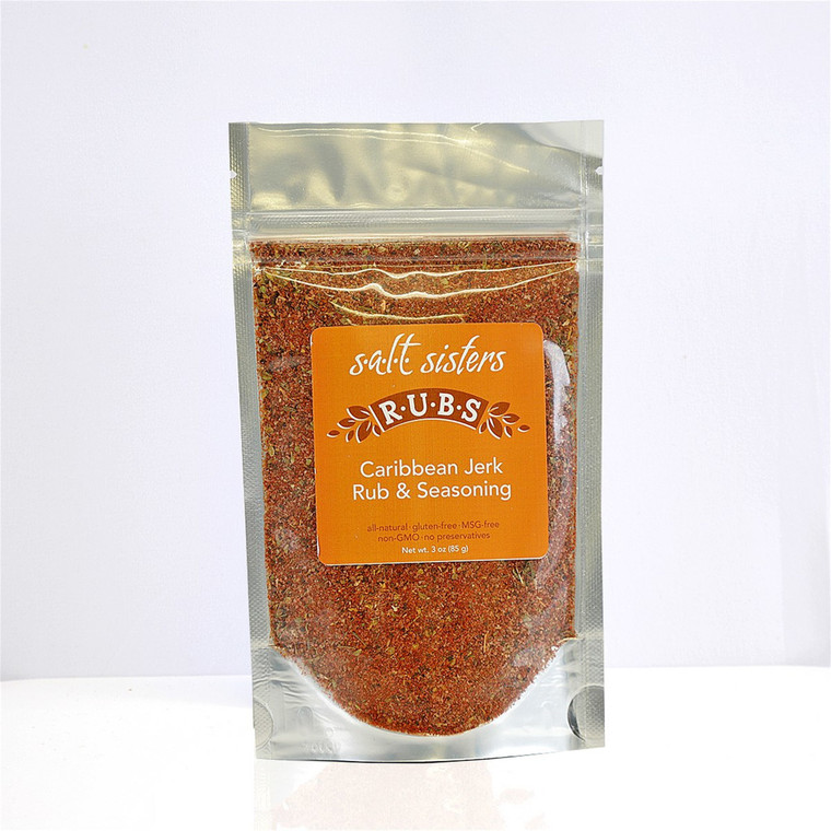S.A.L.T. Sisters Caribbean Jerk Rub & Seasoning- 3 oz