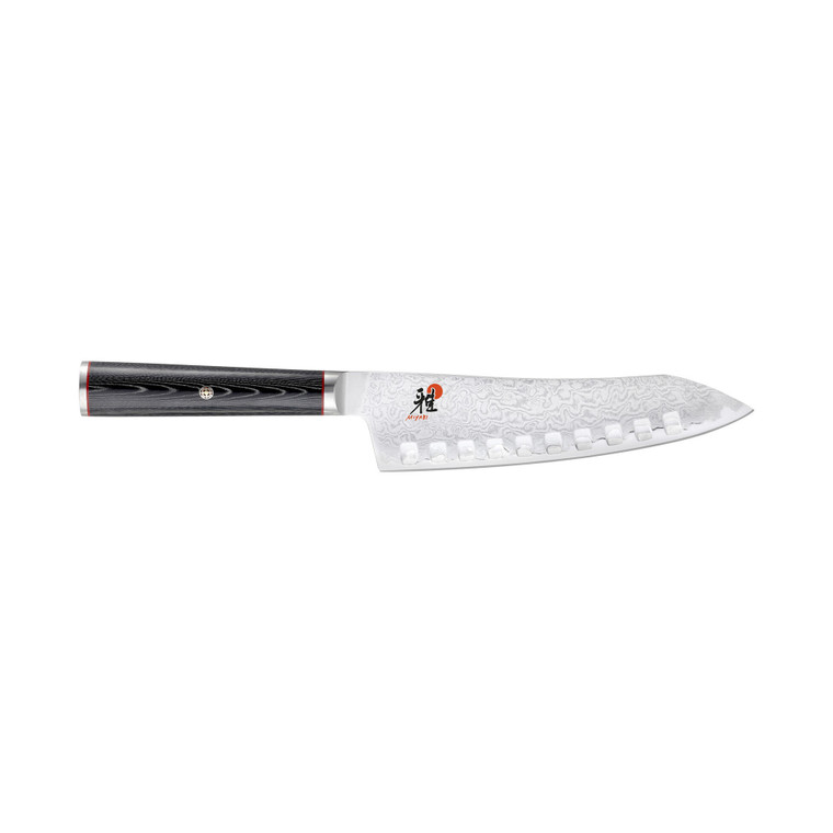 Zwililng, MIYABI, Kaizen, 7" Hollow Edge Rocking Santoku