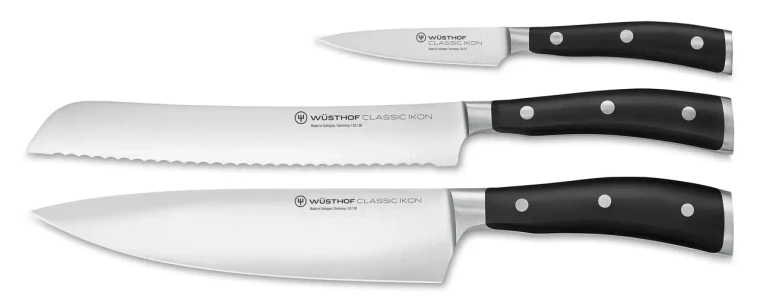 Wusthof Classic Ikon 3 Piece Starter Set
