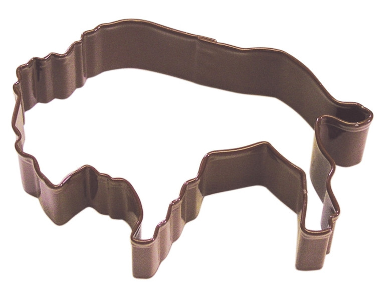 R&M Buffalo Cookie Cutter 4" -Brown