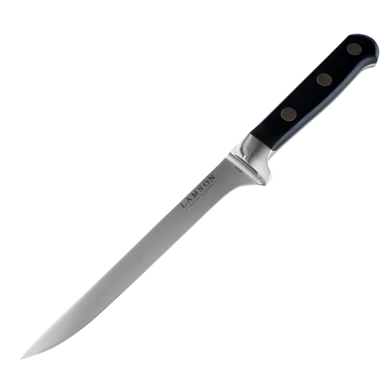 Lamson, Midnight Series 6″ Premier Forged Fillet & Boning Knife