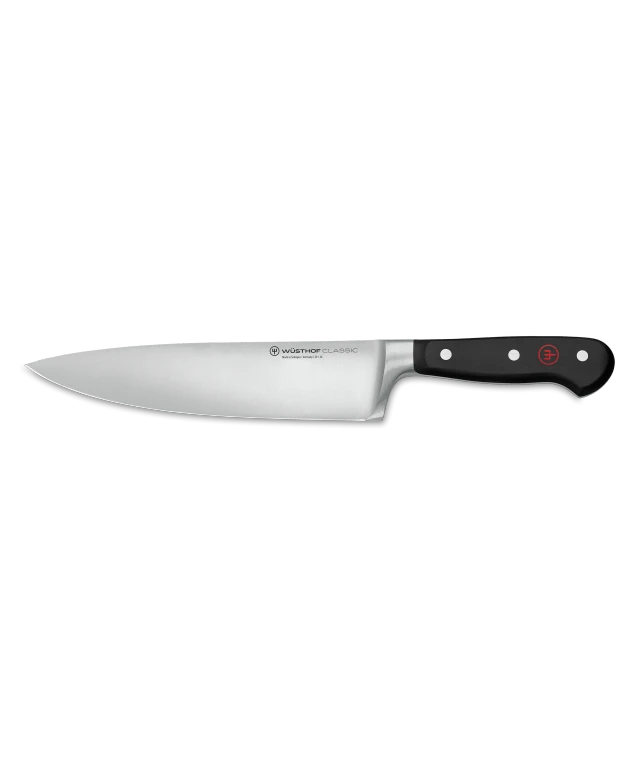 Wusthof Classic 8" Chef's Knife, Black Handle