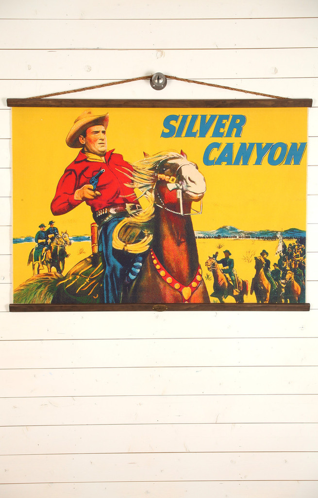 Silver Canyon Canvas Wall Chart