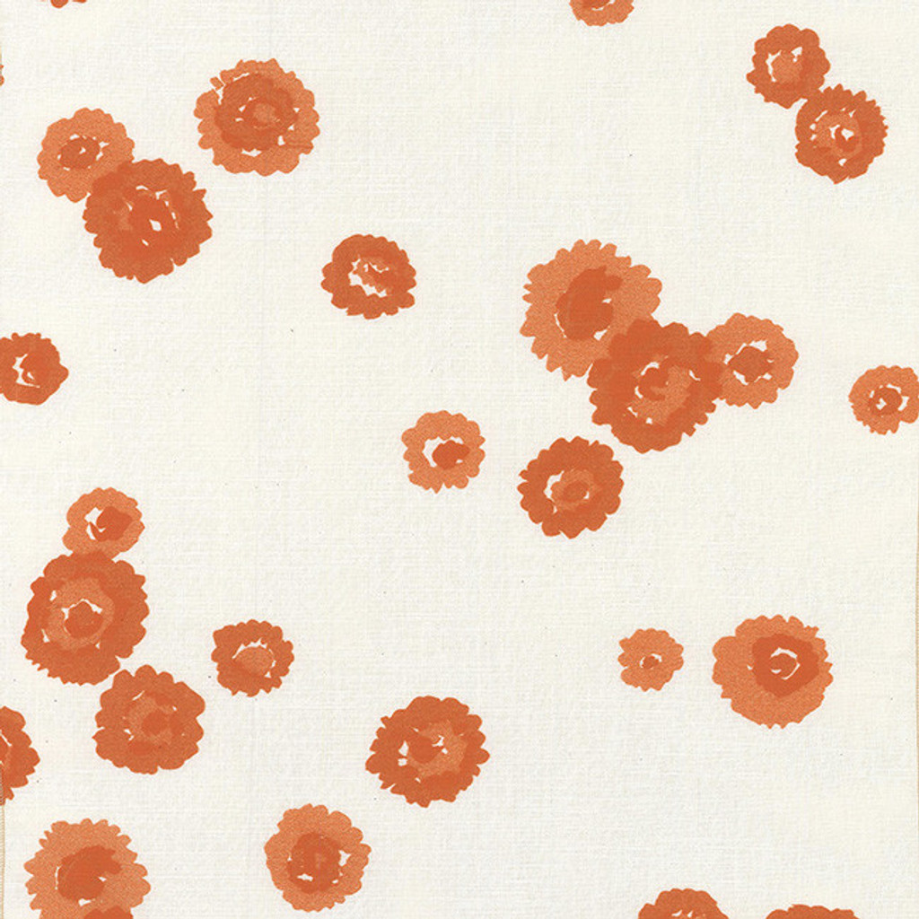 Daydream in Soleil on Bone Cotton Fabric Swatch Memo - Michelle Nussbaumer Collection