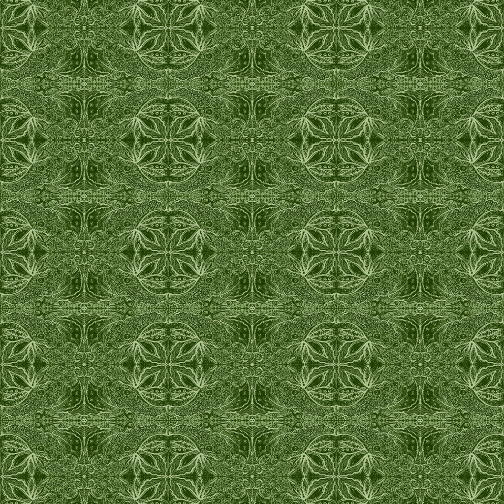 Beverly in Verde on Legacy Cotton Fabric by the Yard - Michelle Nussbaumer Collection