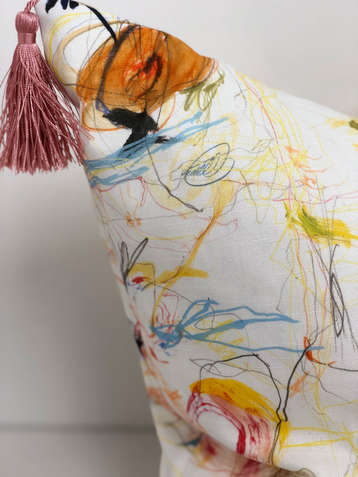 Moves Multi Pillow With Tassels